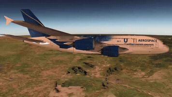 Aerospace Technology Plane GIF by UGTI Group