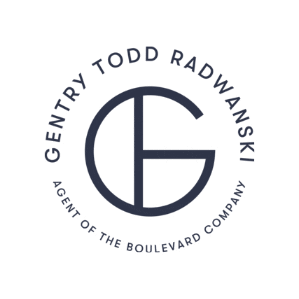 843 Living Gentry Sticker