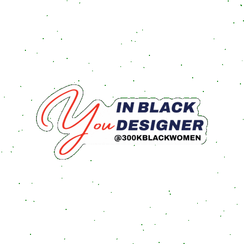 300K Black Women Sticker