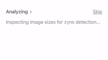 Beckett Analyzing GIF