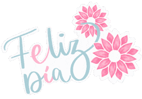 Lettering Flores Sticker