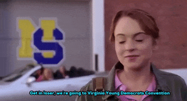 Virginia Democrats GIF by Virginia Young Democrats Teen Caucus