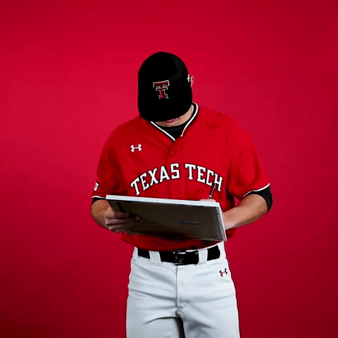 Tyler Hamilton GIF by Texas Tech Baseball