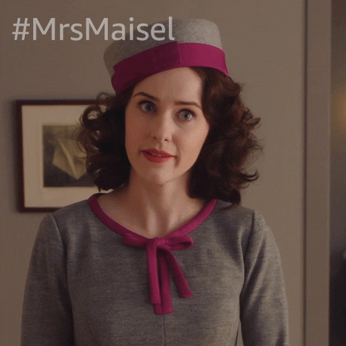 Im Sure Rachel Brosnahan GIF by The Marvelous Mrs. Maisel