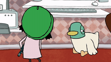 Sad Mood GIF by Sarah & Duck