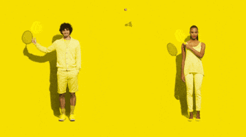 yellow art GIF by Thierry Van Biesen
