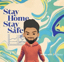 Stay Home I Love You GIF by TeamKrikey