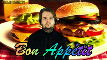 Eat Well Bon Appetit GIF
