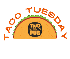 Taco Tuesday Sticker by Two Stones Pub