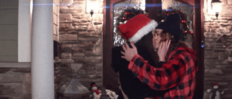 Hooking Up Merry Christmas GIF by GirlNightStand