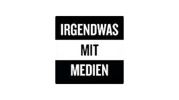 Irgendwasmitmedien Sticker by MuK Aktiv