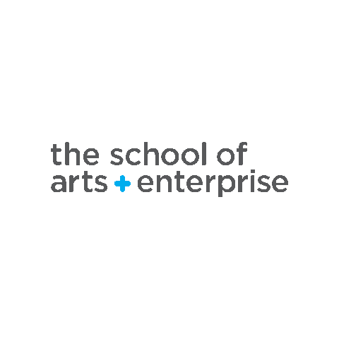The School of Arts + Enterprise Sticker