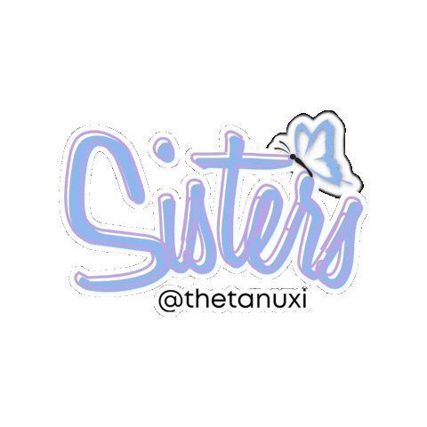 Theta Nu Xi Multicultural Sorority, Inc. Sticker