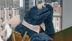 GIF di Sesame Street annoiata