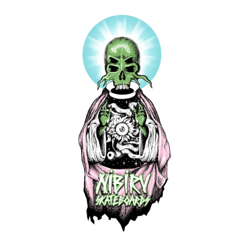 Nibiru Skateboards Sticker