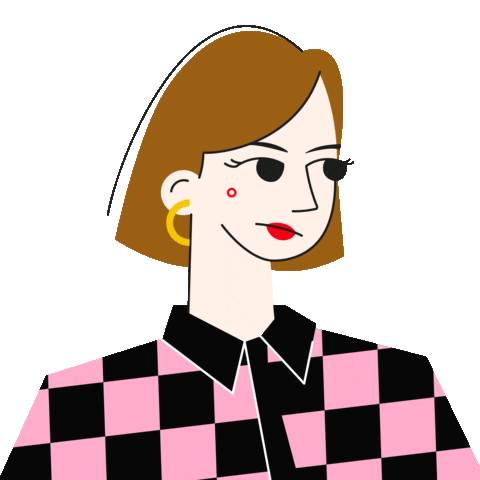 Girl Sticker