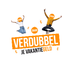 Verdubbeljevakantiegeld Sticker by Daan