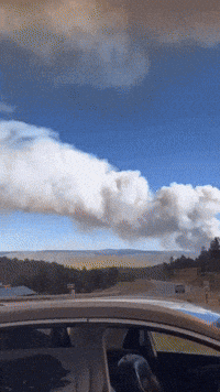 Wildfire Smoke Fills Sky Over Ruidoso as Evacuations Ordered