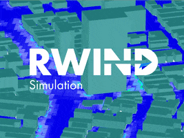 Wind Simulation GIF by Dlubal Software