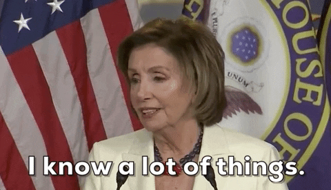 Nancy Pelosi GIF by GIPHY News - Find & Share on GIPHY