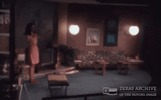 Living Room Dancing GIF by Texas Archive of the Moving Image