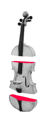 Violin Sticker by premiertone