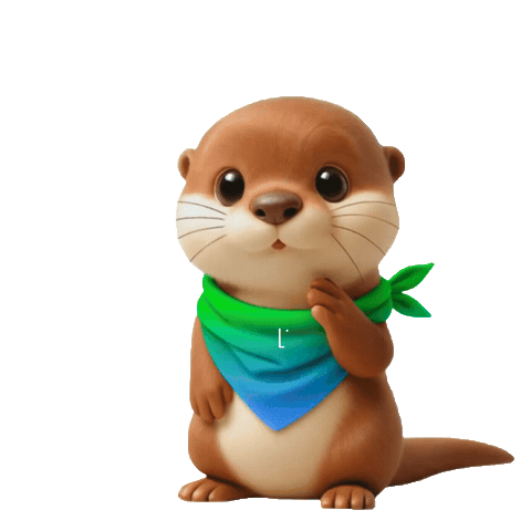 Lunietheotter Sticker by Luniosleep TH