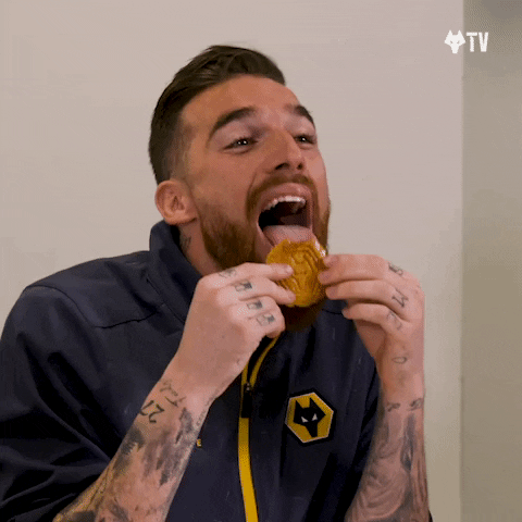Hungry Premier League GIF by Wolves