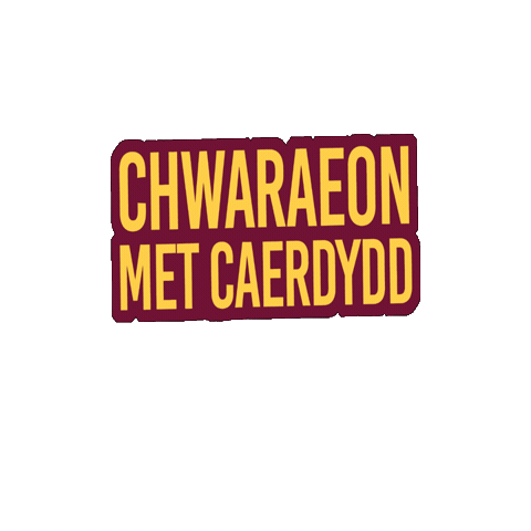Cardiff Met Sport Sticker