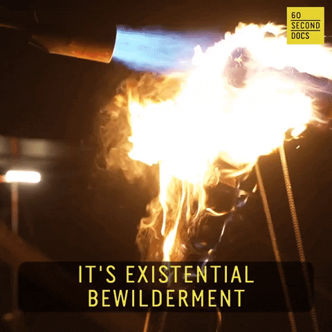 Fire Existentialism GIF by 60 Second Docs