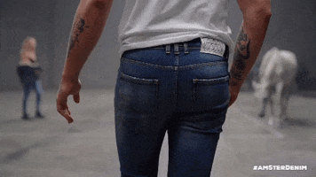 Coming Blue Jeans GIF by Amsterdenim