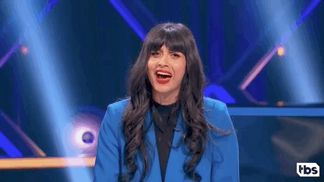Tbs Jameela Jamil GIF by The Misery Index - Find & Share on GIPHY