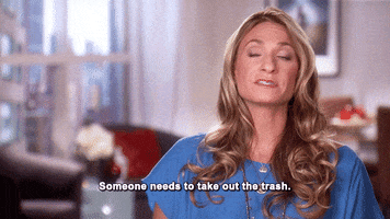 real housewives trash GIF by RealityTVGIFs