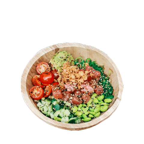 Hawaiian Poké bowl Sticker