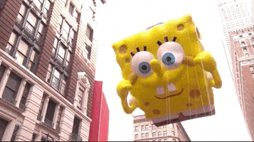 Spongebob Squarepants GIF by The 95th Macy’s Thanksgiving Day Parade