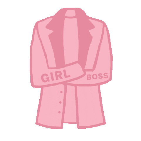 Girl Boss Sticker by Haute Takes Podcast