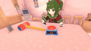 Vtuber Hammer GIF