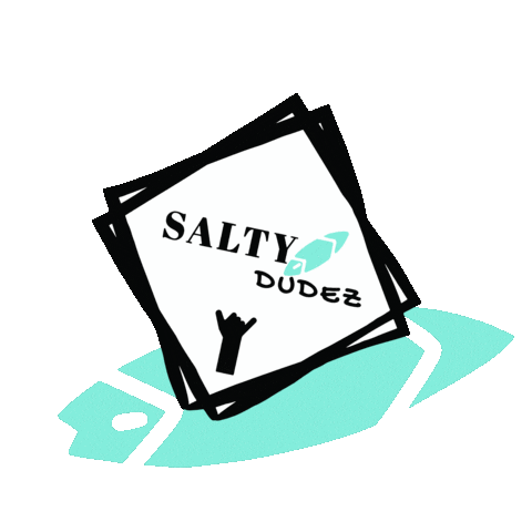 Salty Dudez Ireland Sticker