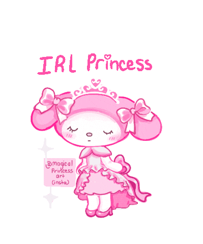 My Melody Pink Sticker