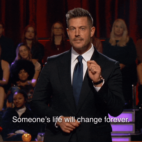 Excited Jesse Palmer GIF by The Bachelor
