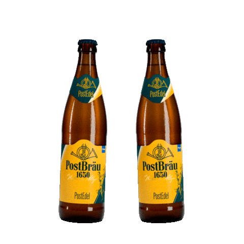 Bier Horn Sticker by PostBrauereiWeiler