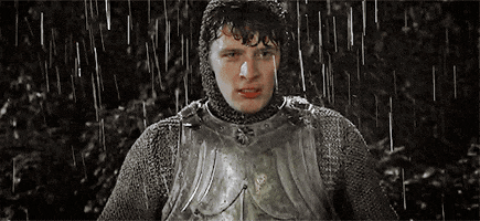 raining knight in shining armor GIF
