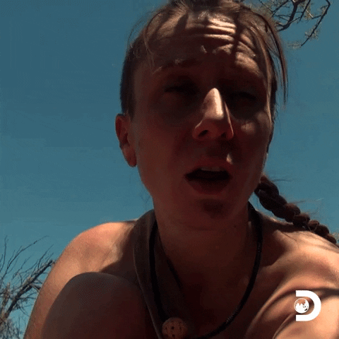 Naked And Afraid Reaction GIF by Discovery