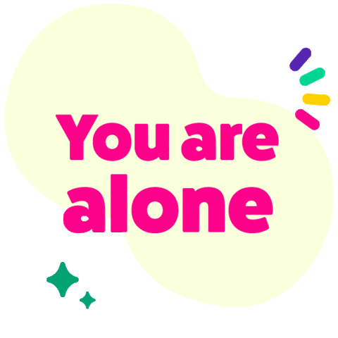 You Are Not Alone Inspiration Sticker by Children's Cancer Foundation