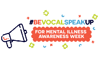 Speak Up Mental Health Sticker by Be Vocal: Speak Up for Mental Health