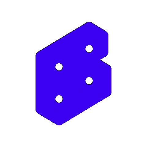 Bb Sticker by Beyond Bouldering