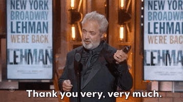 Sam Mendes Thank You GIF by Tony Awards