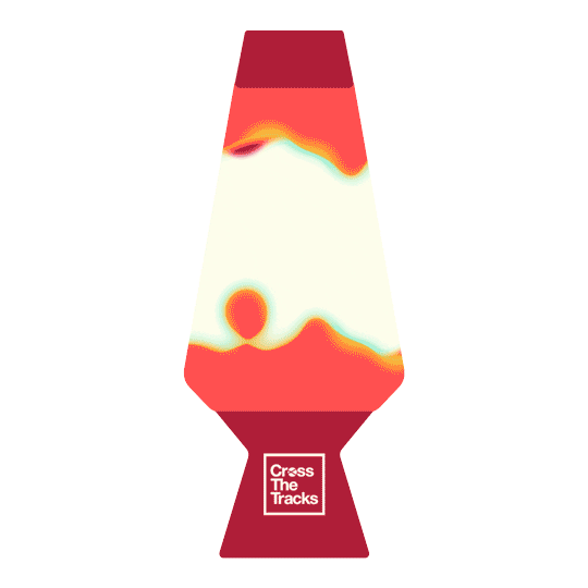 Festival Lava Lamp Sticker by Cross The Tracks