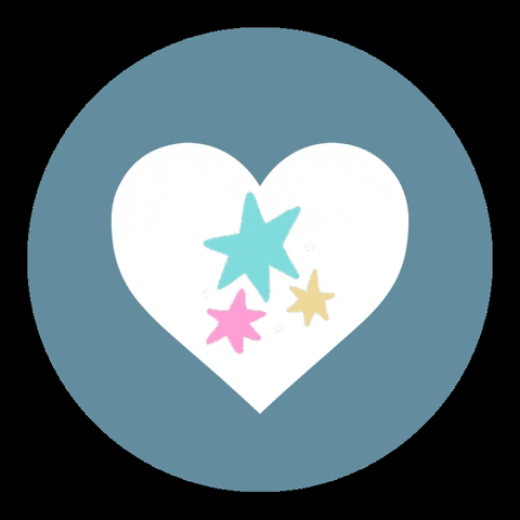infografos corazon infografos icono azul con estrellas corazon con estrellas GIF