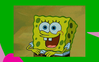 Happy Bob Esponja GIF